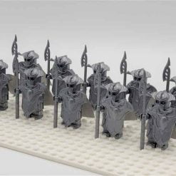 Lord Of The Rings Hobbit Mirkwood Elven Guard Spear Infantry Army 22 Brick Figures King Thranduil Free Horse Kids Toy Gift Lord Of The Rings Hobbit Mirkwood Elven Guard Spear Infantry Army 22 Brick Figures King Thranduil Free Horse Kids Toy Gift - Image 7