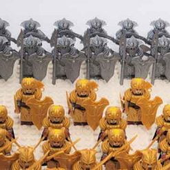 Lord Of The Rings Hobbit Mirkwood Elves Army Battalion 82 Brick Figures King Thranduil Free Horse Kids Toy Gift Lord Of The Rings Hobbit Mirkwood Elves Army Battalion 82 Brick Figures King Thranduil Free Horse Kids Toy Gift - Image 6