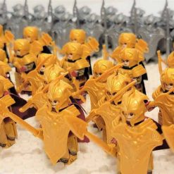 Lord Of The Rings Hobbit Mirkwood Elves Army Battalion 82 Brick Figures King Thranduil Free Horse Kids Toy Gift Lord Of The Rings Hobbit Mirkwood Elves Army Battalion 82 Brick Figures King Thranduil Free Horse Kids Toy Gift - Image 7