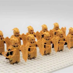 Lord Of The Rings Hobbit Mirkwood Elves Heavy Archer Army 22 Brick Figures King Thranduil Free Horse Kids Toy Gift - Image 2