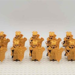 Lord Of The Rings Hobbit Mirkwood Elves Heavy Archer Army 22 Brick Figures King Thranduil Free Horse Kids Toy Gift - Image 4