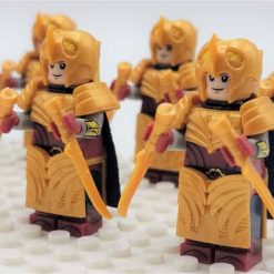 Lord Of The Rings Hobbit Mirkwood Elves Daggers Infantry Army 22 Brick Figures King Thranduil Free Horse Kids Toy Gift Lord Of The Rings Hobbit Mirkwood Elves Daggers Infantry Army 22 Brick Figures King Thranduil Free Horse Kids Toy Gift - Image 3