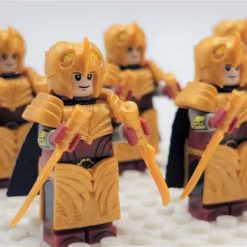 Lord Of The Rings Hobbit Mirkwood Elves Daggers Infantry Army 22 Brick Figures King Thranduil Free Horse Kids Toy Gift Lord Of The Rings Hobbit Mirkwood Elves Daggers Infantry Army 22 Brick Figures King Thranduil Free Horse Kids Toy Gift - Image 4