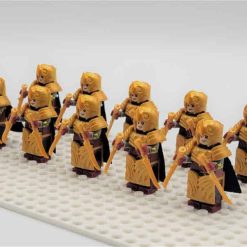 Lord Of The Rings Hobbit Mirkwood Elves Daggers Infantry Army 22 Brick Figures King Thranduil Free Horse Kids Toy Gift Lord Of The Rings Hobbit Mirkwood Elves Daggers Infantry Army 22 Brick Figures King Thranduil Free Horse Kids Toy Gift - Image 5