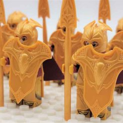 Lord Of The Rings Hobbit Mirkwood Elves Heavy Spear Army 22 Brick Figures King Thranduil Free Horse Kids Toy Gift Lord Of The Rings Hobbit Mirkwood Elves Heavy Spear Army 22 Brick Figures King Thranduil Free Horse Kids Toy Gift - Image 6