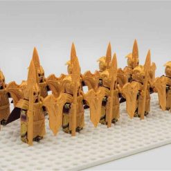 Lord Of The Rings Hobbit Mirkwood Elves Heavy Spear Army 22 Brick Figures King Thranduil Free Horse Kids Toy Gift Lord Of The Rings Hobbit Mirkwood Elves Heavy Spear Army 22 Brick Figures King Thranduil Free Horse Kids Toy Gift - Image 2