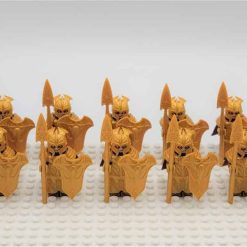 Lord Of The Rings Hobbit Mirkwood Elves Heavy Spear Army 22 Brick Figures King Thranduil Free Horse Kids Toy Gift Lord Of The Rings Hobbit Mirkwood Elves Heavy Spear Army 22 Brick Figures King Thranduil Free Horse Kids Toy Gift - Image 4