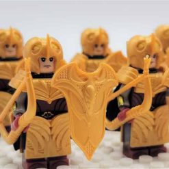 Lord Of The Rings Hobbit Mirkwood Elves Light Archer Infantry Army 22 Brick Figures King Thranduil Free Horse Kids Toy Gift Lord Of The Rings Hobbit Mirkwood Elves Light Archer Infantry Army 22 Brick Figures King Thranduil Free Horse Kids Toy Gift - Image 3