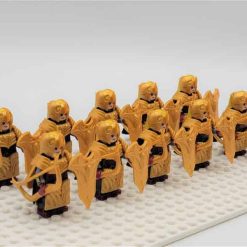 Lord Of The Rings Hobbit Mirkwood Elves Light Archer Infantry Army 22 Brick Figures King Thranduil Free Horse Kids Toy Gift Lord Of The Rings Hobbit Mirkwood Elves Light Archer Infantry Army 22 Brick Figures King Thranduil Free Horse Kids Toy Gift - Image 2