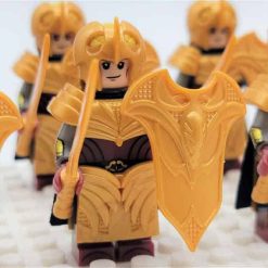 Lord Of The Rings Hobbit Mirkwood Elves Light Sword Infantry Army 22 Brick Figures King Thranduil Free Horse Kids Toy Gift Lord Of The Rings Hobbit Mirkwood Elves Light Sword Infantry Army 22 Brick Figures King Thranduil Free Horse Kids Toy Gift - Image 5
