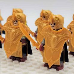 Lord Of The Rings Hobbit Mirkwood Elves Light Sword Infantry Army 22 Brick Figures King Thranduil Free Horse Kids Toy Gift Lord Of The Rings Hobbit Mirkwood Elves Light Sword Infantry Army 22 Brick Figures King Thranduil Free Horse Kids Toy Gift - Image 6