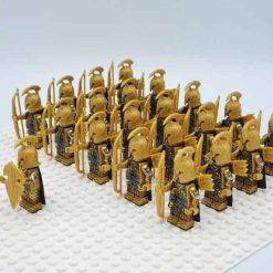Lord Of The Rings Hobbit Elf Archer Infantry Army 22 Brick Figures Free Horse Kids Toy Gift - Image 4