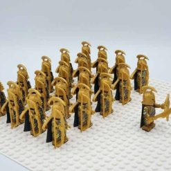 Lord Of The Rings Hobbit Elf Archer Infantry Army 22 Brick Figures Free Horse Kids Toy Gift - Image 2