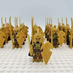 Lord Of The Rings Hobbit Elf Spear Infantry Army 22 Brick Figures Free Horse Kids Toy Gift Lord Of The Rings Hobbit Elf Spear Infantry Army 22 Brick Figures Free Horse Kids Toy Gift - Image 7