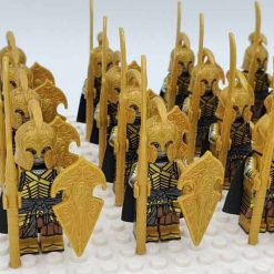 Lord Of The Rings Hobbit Elf Spear Infantry Army 22 Brick Figures Free Horse Kids Toy Gift Lord Of The Rings Hobbit Elf Spear Infantry Army 22 Brick Figures Free Horse Kids Toy Gift - Image 6