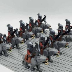 Lord Of The Rings Hobbit Wolves of Isengard Uruk Hai Orc Army 20 Brick Figures Kids Toy Gift Lord Of The Rings Hobbit Wolves of Isengard Uruk Hai Orc Army 20 Brick Figures Kids Toy Gift - Image 2