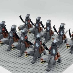 Lord Of The Rings Hobbit Wolves of Isengard Uruk Hai Orc Army 20 Brick Figures Kids Toy Gift Lord Of The Rings Hobbit Wolves of Isengard Uruk Hai Orc Army 20 Brick Figures Kids Toy Gift - Image 4