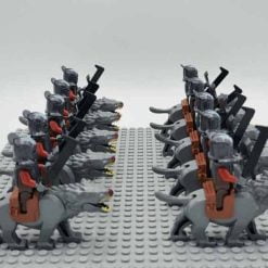 Lord Of The Rings Hobbit Wolves of Isengard Uruk Hai Orc Army 20 Brick Figures Kids Toy Gift Lord Of The Rings Hobbit Wolves of Isengard Uruk Hai Orc Army 20 Brick Figures Kids Toy Gift - Image 5