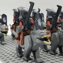 Lord Of The Rings Hobbit Wolves of Isengard Uruk Hai Orc Army 20 Brick Figures Kids Toy Gift Lord Of The Rings Hobbit Wolves of Isengard Uruk Hai Orc Army 20 Brick Figures Kids Toy Gift - Image 6