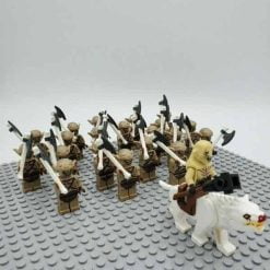 Lord Of The Rings Hobbit Azrogs Goblin Uruk Hai Orc Army 22 Brick Figures Free Warg Kids Toy Gift Lord Of The Rings Hobbit Azrogs Goblin Uruk Hai Orc Army 22 Brick Figures Free Warg Kids Toy Gift - Image 3