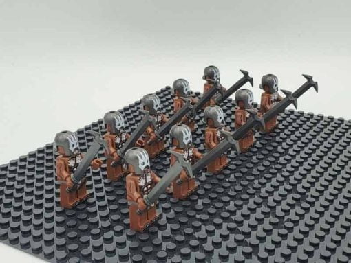 Lord Of The Rings Hobbit Uruk Hai Berserker Orc Army 22 Brick Figures ...