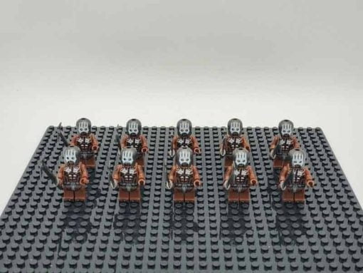 Lord Of The Rings Hobbit Uruk Hai Berserker Orc Army 22 Brick Figures ...