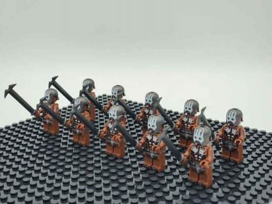 Lord Of The Rings Hobbit Uruk Hai Berserker Orc Army 22 Brick Figures ...