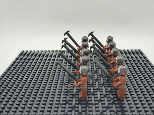 Lord Of The Rings Hobbit Uruk Hai Berserker Orc Army 22 Brick Figures ...