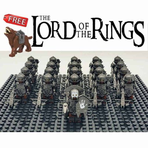 Lord Of The Rings Hobbit Uruk Hai Heavy Crossbow Orc Army 22 Brick ...