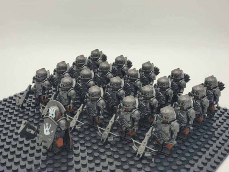 Lord Of The Rings Hobbit Uruk Hai Heavy Crossbow Orc Army 22 Brick ...