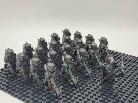 Lord Of The Rings Hobbit Uruk Hai Heavy Crossbow Orc Army 22 Brick ...