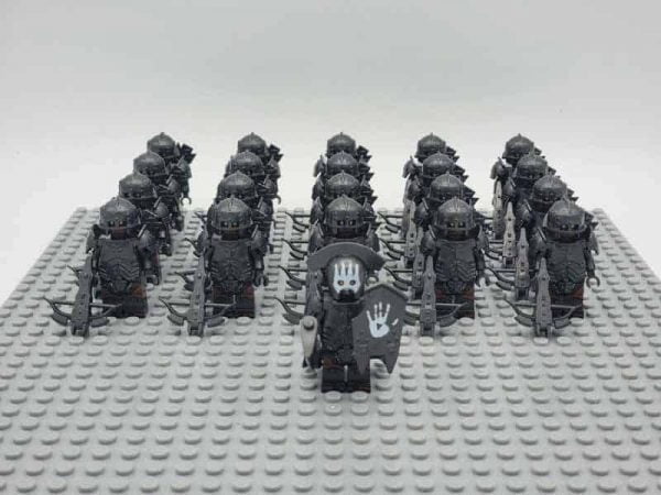 Lord Of The Rings Hobbit Uruk Hai Heavy Crossbow Orc Army 22 Brick ...