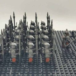 Lord Of The Rings Hobbit Uruk Hai Heavy Pike Orc Army 22 Brick Figures Free Warg Kids Toy Gift Lord Of The Rings Hobbit Uruk Hai Heavy Pike Orc Army 22 Brick Figures Free Warg Kids Toy Gift - Image 4