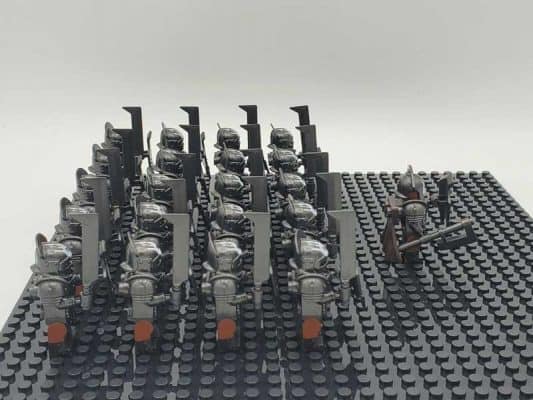 Lord Of The Rings Hobbit Uruk Hai Heavy Sword Orc Army 22 Brick Figures ...