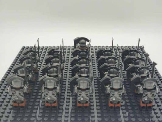 Lord Of The Rings Hobbit Uruk Hai Heavy Sword Orc Army 22 Brick Figures ...
