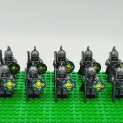 Lord Of The Rings Hobbit Rohan Kings Guard Axe Army 22 Brick Figures King Theoden Free Horse Kids Toy Gift Lord Of The Rings Hobbit Rohan Kings Guard Axe Army 22 Brick Figures King Theoden Free Horse Kids Toy Gift - Image 2