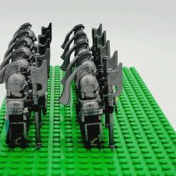 Lord Of The Rings Hobbit Rohan Kings Guard Axe Army 22 Brick Figures King Theoden Free Horse Kids Toy Gift Lord Of The Rings Hobbit Rohan Kings Guard Axe Army 22 Brick Figures King Theoden Free Horse Kids Toy Gift - Image 4
