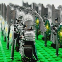 Lord Of The Rings Hobbit Rohan Kings Guard Axe Army 22 Brick Figures King Theoden Free Horse Kids Toy Gift Lord Of The Rings Hobbit Rohan Kings Guard Axe Army 22 Brick Figures King Theoden Free Horse Kids Toy Gift - Image 6