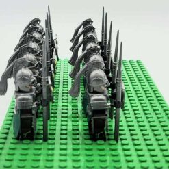 Lord Of The Rings Hobbit Rohan Kings Guard Spear Army 22 Brick Figures King Theoden Free Horse Kids Toy Gift Lord Of The Rings Hobbit Rohan Kings Guard Spear Army 22 Brick Figures King Theoden Free Horse Kids Toy Gift - Image 5