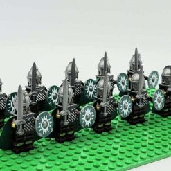 Lord Of The Rings Hobbit Rohan Kings Guard Sword Army 22 Brick Figures King Theoden Free Horse Kids Toy Gift Lord Of The Rings Hobbit Rohan Kings Guard Sword Army 22 Brick Figures King Theoden Free Horse Kids Toy Gift - Image 2