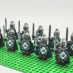 Lord Of The Rings Hobbit Rohan Kings Guard Sword Army 22 Brick Figures King Theoden Free Horse Kids Toy Gift Lord Of The Rings Hobbit Rohan Kings Guard Sword Army 22 Brick Figures King Theoden Free Horse Kids Toy Gift - Image 4