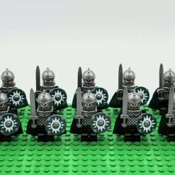 Lord Of The Rings Hobbit Rohan Kings Guard Sword Army 22 Brick Figures King Theoden Free Horse Kids Toy Gift Lord Of The Rings Hobbit Rohan Kings Guard Sword Army 22 Brick Figures King Theoden Free Horse Kids Toy Gift - Image 3