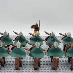 Lord Of The Rings Hobbit Riders of Rohan 22 Brick Figures King Theoden Free Horse Kids Toy Gift Lord Of The Rings Hobbit Riders of Rohan 22 Brick Figures King Theoden Free Horse Kids Toy Gift - Image 7