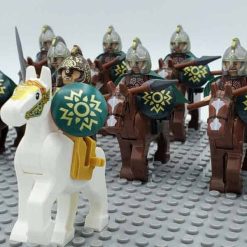 Lord Of The Rings Hobbit Riders of Rohan 22 Brick Figures King Theoden Free Horse Kids Toy Gift Lord Of The Rings Hobbit Riders of Rohan 22 Brick Figures King Theoden Free Horse Kids Toy Gift - Image 4