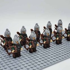 Lord Of The Rings Hobbit Rohan Archer Army 22 Brick Figures King Theoden Free Horse Kids Toy Gift Lord Of The Rings Hobbit Rohan Archer Army 22 Brick Figures King Theoden Free Horse Kids Toy Gift - Image 2