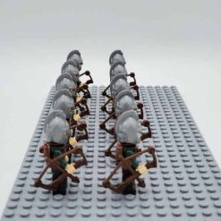 Lord Of The Rings Hobbit Rohan Archer Army 22 Brick Figures King Theoden Free Horse Kids Toy Gift Lord Of The Rings Hobbit Rohan Archer Army 22 Brick Figures King Theoden Free Horse Kids Toy Gift - Image 5