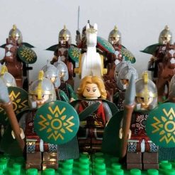 Lord Of The Rings Hobbit Rohan Battalion Army 63 Brick Figures King Theoden Free Horse Kids Toy Gift Lord Of The Rings Hobbit Rohan Battalion Army 63 Brick Figures King Theoden Free Horse Kids Toy Gift - Image 6