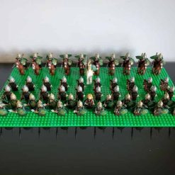 Lord Of The Rings Hobbit Rohan Battalion Army 63 Brick Figures King Theoden Free Horse Kids Toy Gift - Image 4