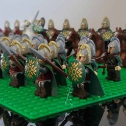 Lord Of The Rings Hobbit Rohan Battalion Army 63 Brick Figures King Theoden Free Horse Kids Toy Gift Lord Of The Rings Hobbit Rohan Battalion Army 63 Brick Figures King Theoden Free Horse Kids Toy Gift - Image 9