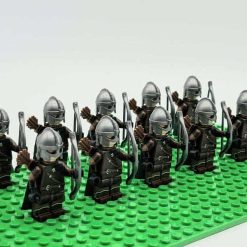 Lord Of The Rings Hobbit Rohan Royal Archer Army 22 Brick Figures King Theoden Free Horse Kids Toy Gift Lord Of The Rings Hobbit Rohan Royal Archer Army 22 Brick Figures King Theoden Free Horse Kids Toy Gift - Image 2